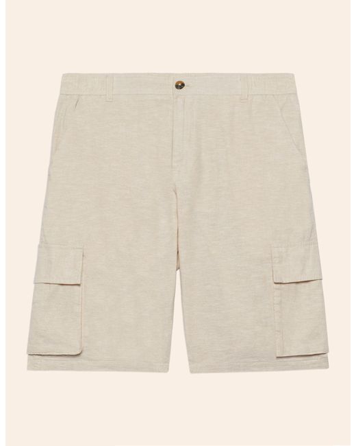 Bermuda modello cargo Cotton Linen di Yamamay in White da Uomo