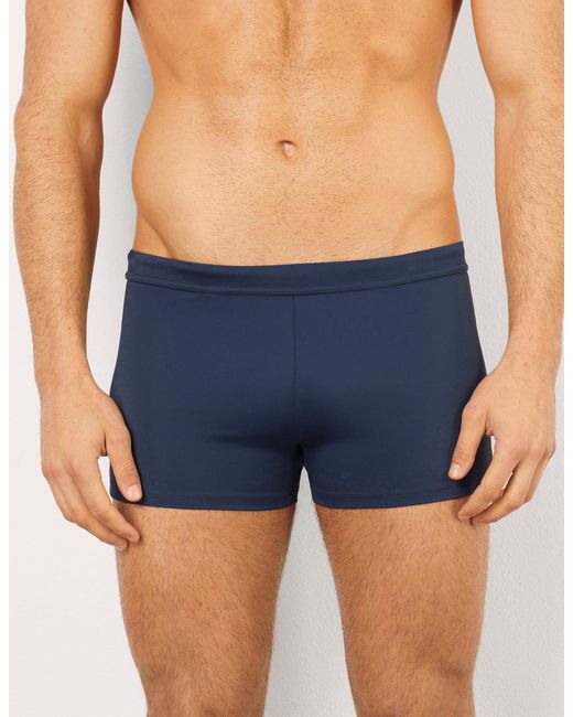 Boxer costume microfibra Passepartout di Yamamay in Blue da Uomo