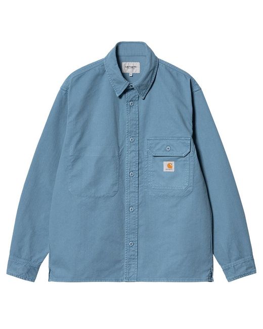 Carhartt Denim Mens Reno Shirt Jac in 