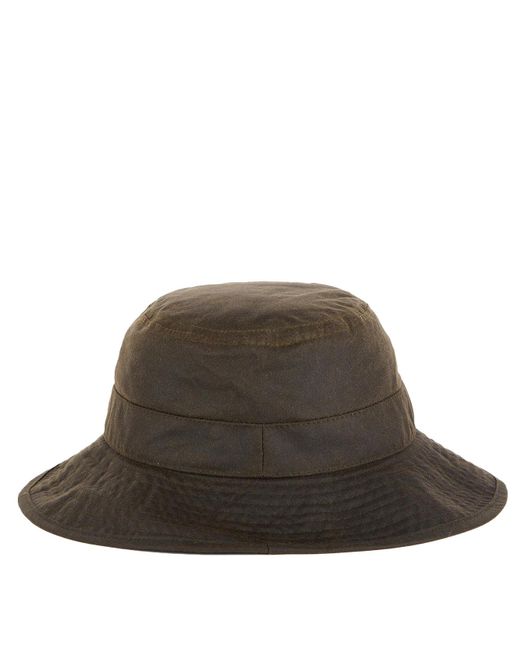 Barbour Milton Wax Sports Hat Olive in Brown for Men | Lyst