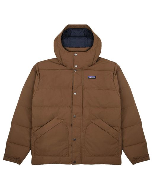 Patagonia Downdrift Jacket in Brown for 