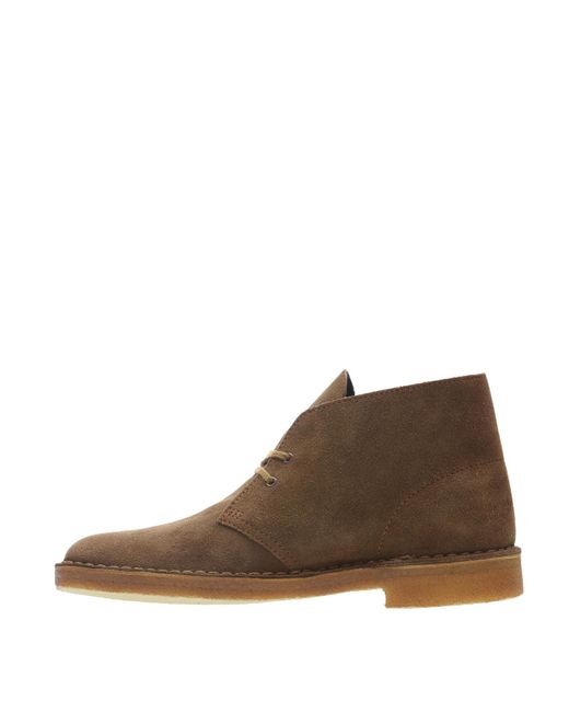 brown clark boots