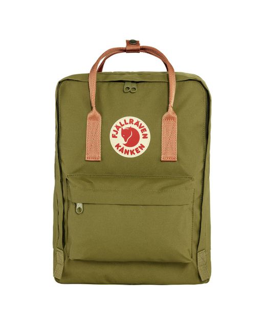 Fjallraven Fjallraven Kanken Classic Backpack Foliage Green / Peach Sand |  Lyst