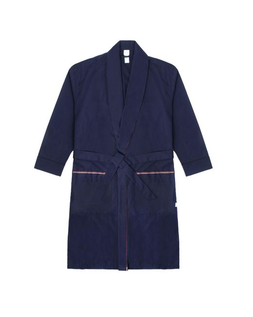 Paul Smith Dressing Gown in Blue for Men | Lyst UK