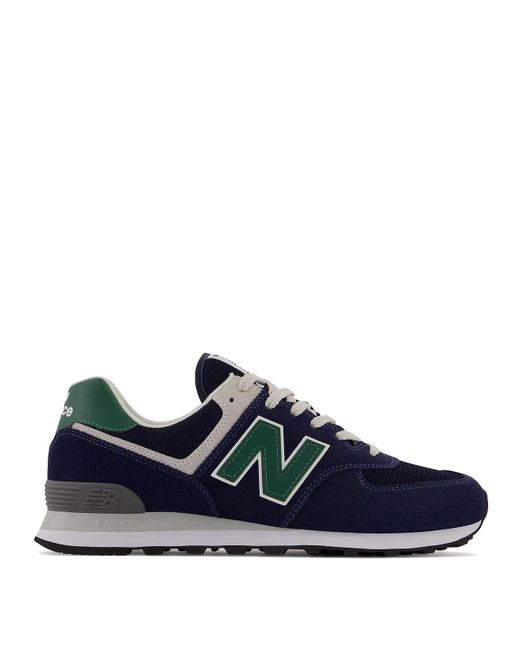 green new balance 574 mens