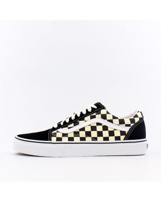 vans chex old skool