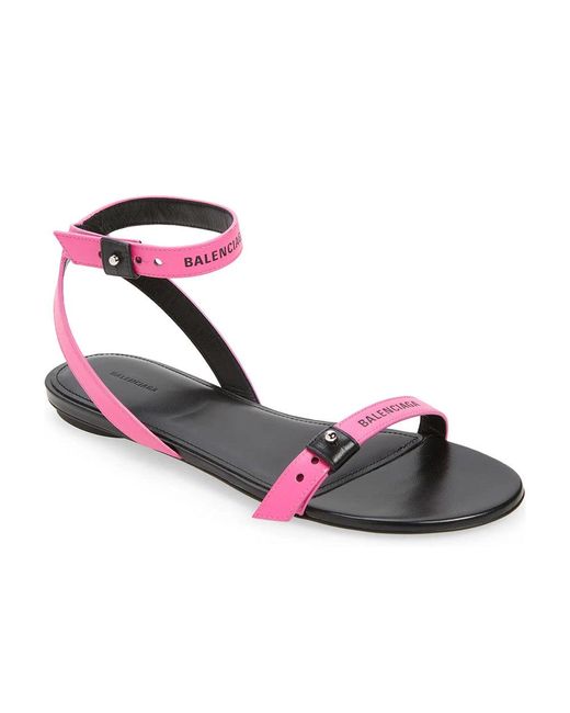balenciaga arena gladiator flat sandal