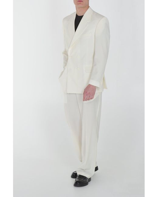 DANILO PAURA Pantalone Bianco Ivory for Men | Lyst