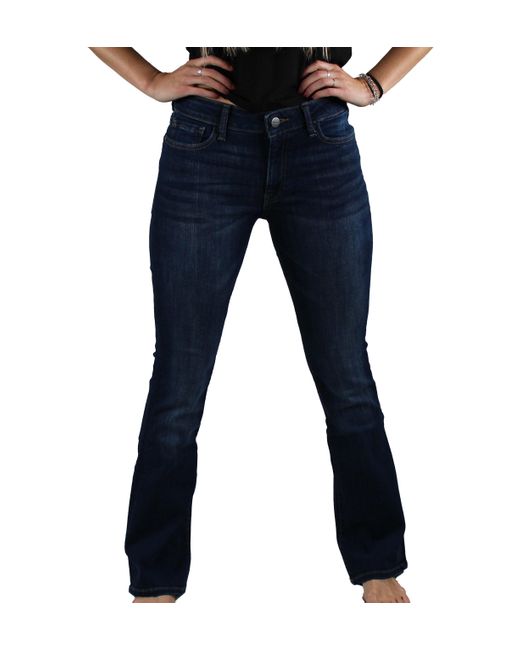 Warp & Weft Denim Pdx - Bootcut Jeans in Blue - Lyst