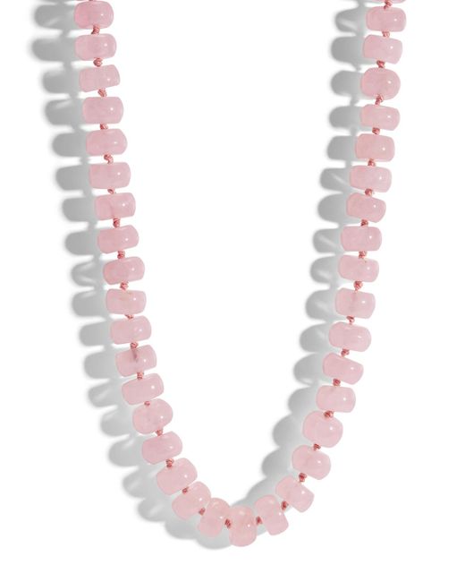 Adina Reyter Spring Into Pink Gemstone Necklace
