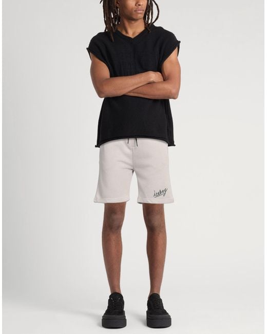 Iceberg Gray Shorts & Bermuda Shorts for men