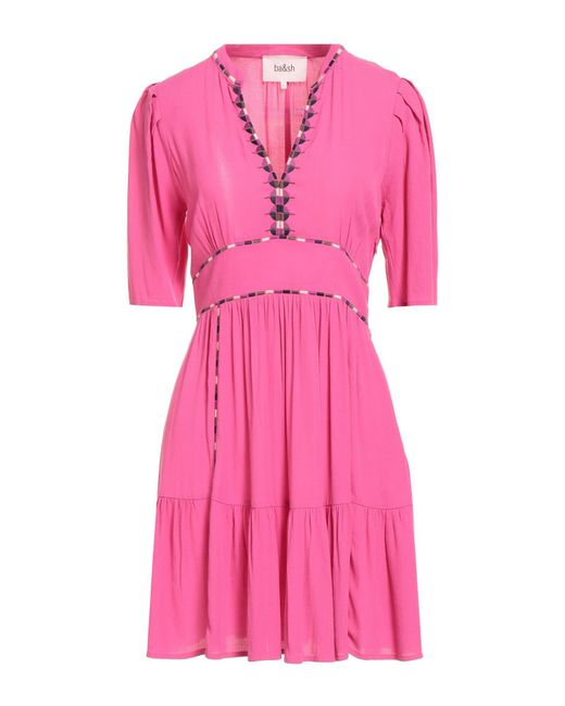Minivestido Ba&sh de color Pink