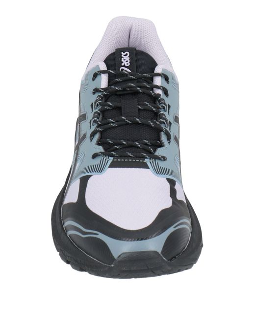 Asics Gray Sneakers Textile Fibers for men