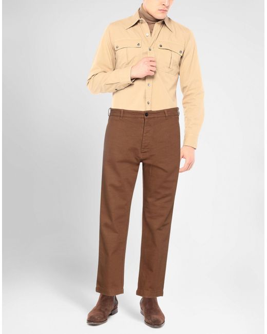 Original Vintage Style Brown Trouser for men