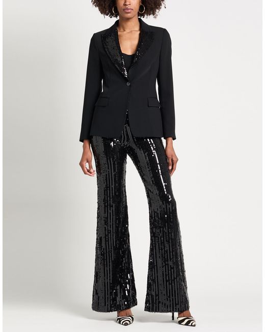 Kiltie Black Blazer Polyester