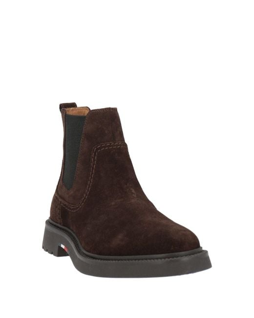 Tommy Hilfiger Brown Ankle Boots for men