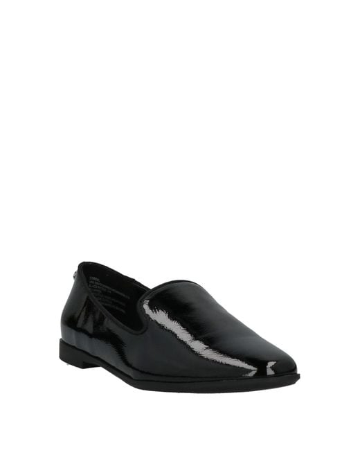 Steve Madden Black Mokassin