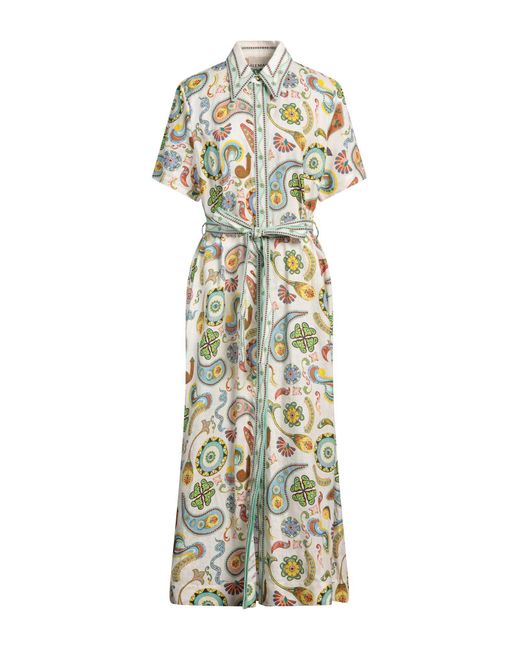ALÉMAIS Metallic Maxi Dress