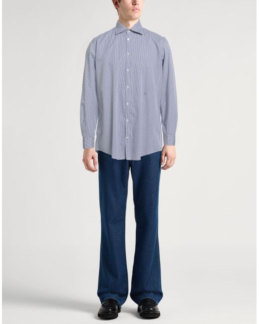 Camisa Massimo Alba de hombre de color Blue