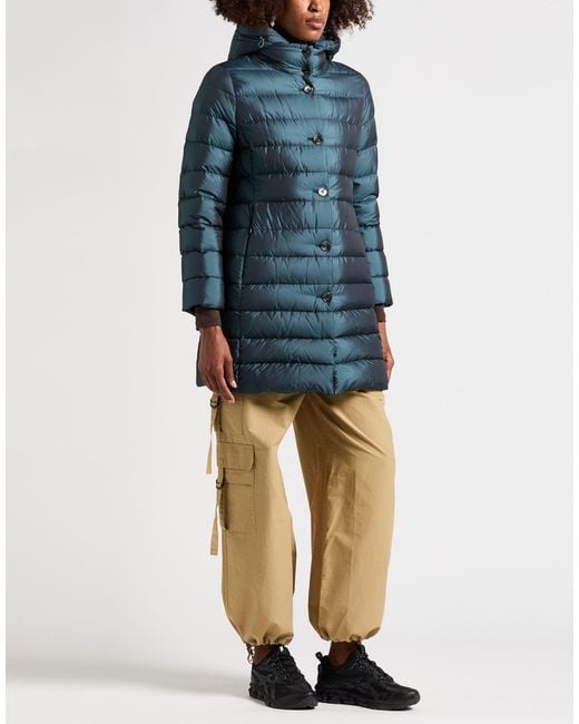 Moorer Blue Deep Puffer Polyester