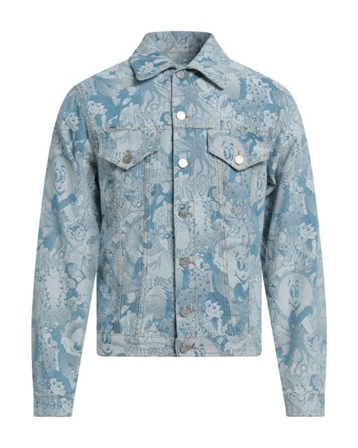 Aries Blue Denim Outerwear for men