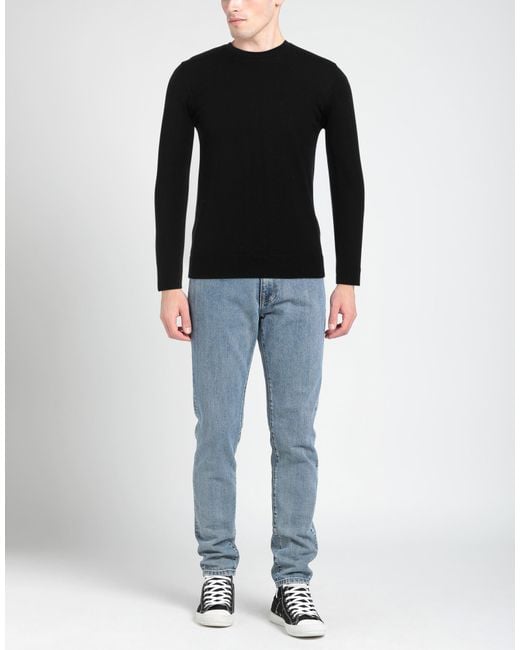 Pullover Alpha Studio pour homme en coloris Black