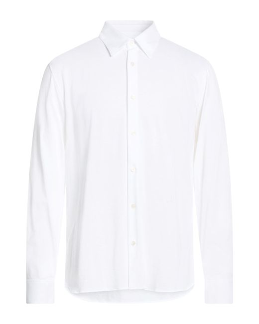 Dunhill White Shirt Cotton for men