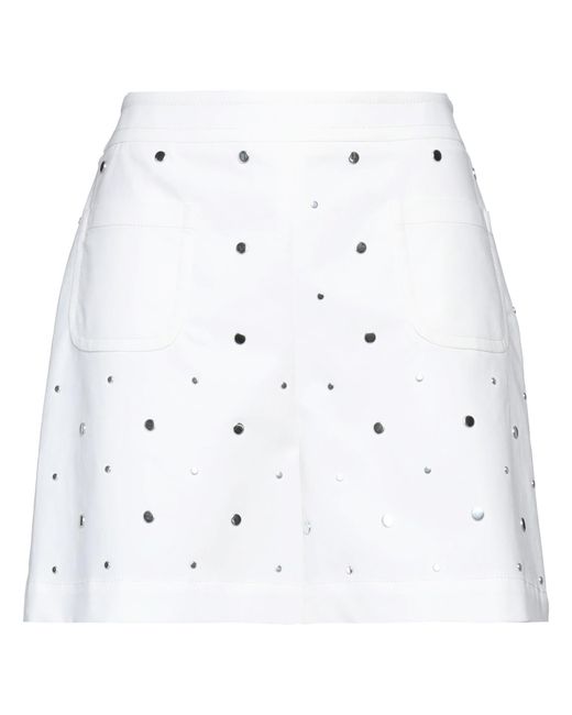 Boutique Moschino White Shorts & Bermuda Shorts