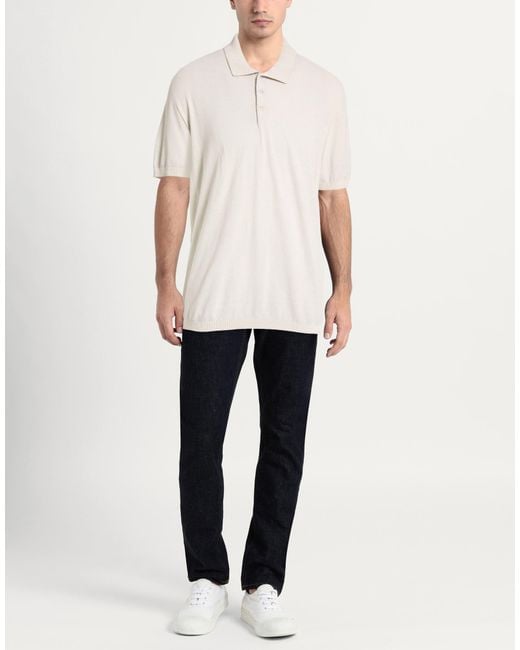 Polo AROVESCIO de hombre de color White