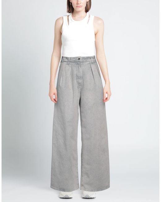 Alanui Gray Jeans Cotton