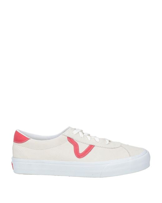 Vans White Sneakers Leather for men