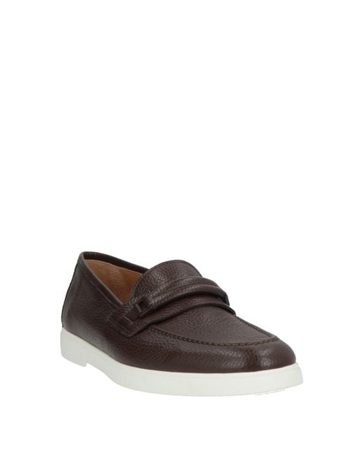 Baldinini Gray Loafers Leather for men