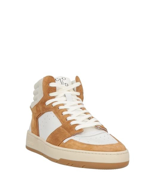 Closed Natural Camel Sneakers Leather