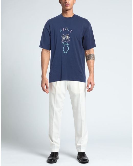 Drole de Monsieur Blue T-shirt for men