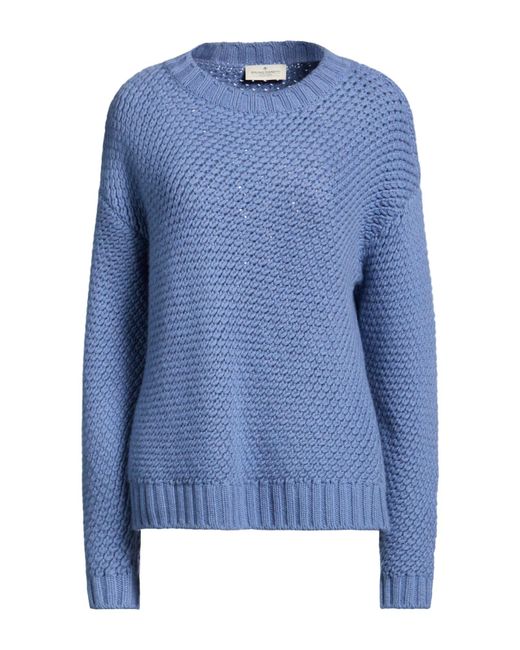 Bruno Manetti Blue Sweater Cashmere