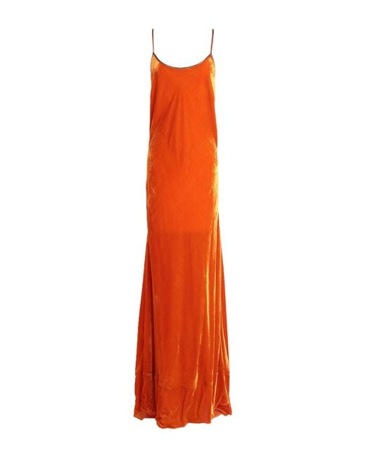 Forte Forte Orange Maxi Dress