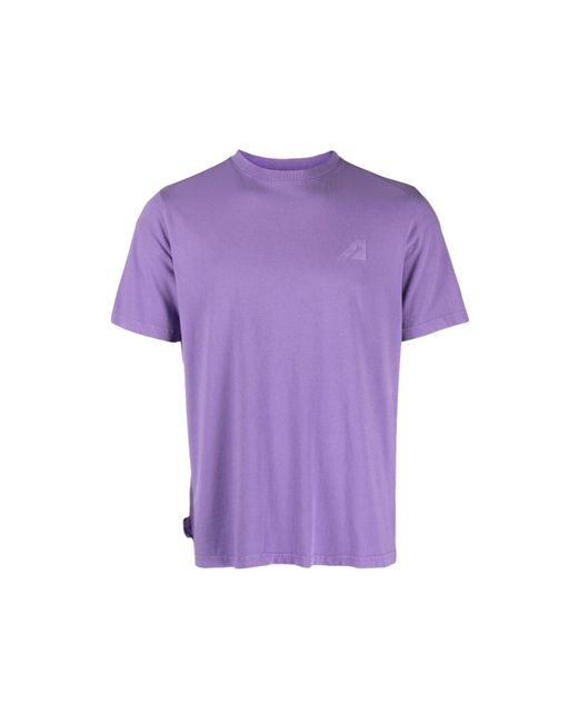 Autry T-shirts in Purple für Herren