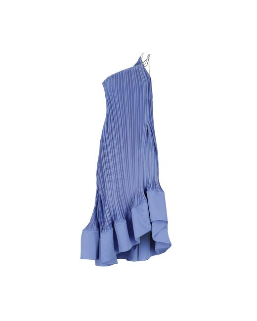 Lanvin Blue Mini-Kleid