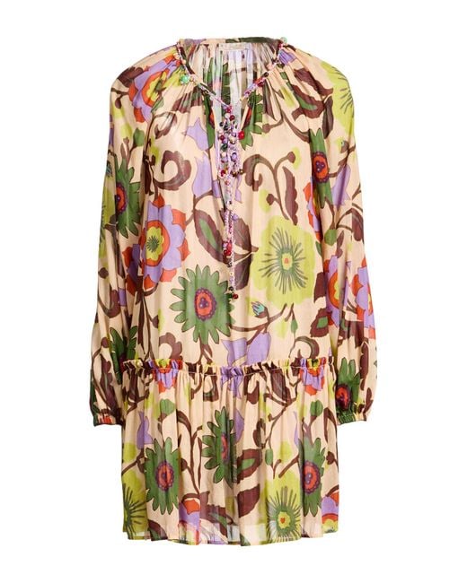 Anjuna Natural Mini Dress