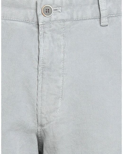 Hiltl Gray Light Pants Cotton, Elastane for men