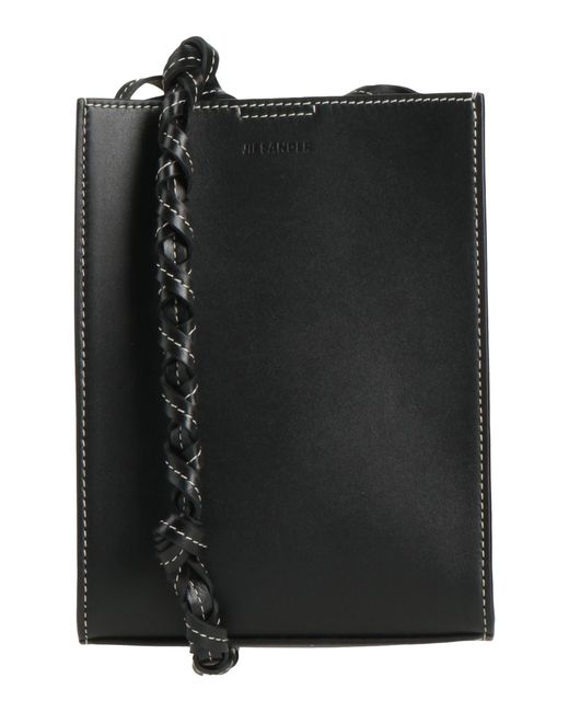 Jil Sander Black Cross-Body Bag Calfskin