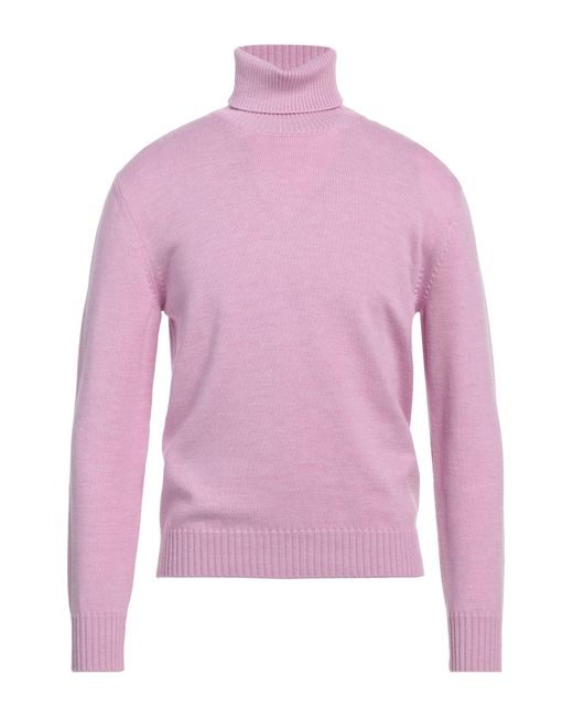 Ballantyne Pink Turtleneck for men