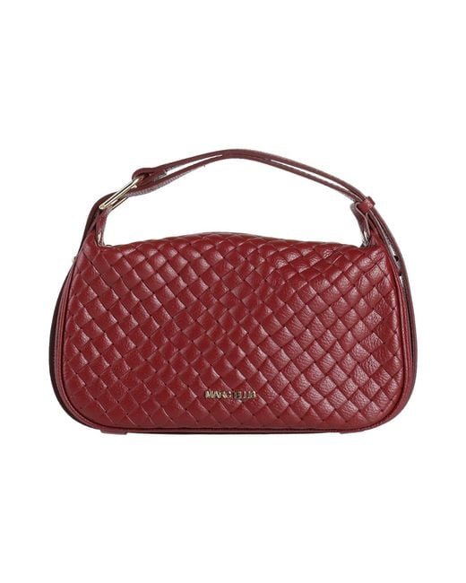 Marc Ellis Red Brick Handbag Leather