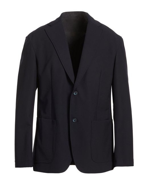 Dondup Blue Midnight Blazer Polyamide, Elastane for men