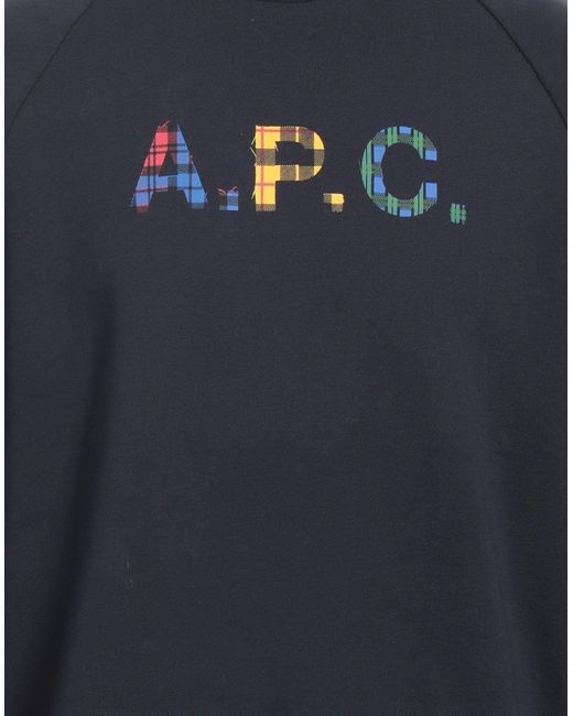 A.P.C. Blue Sweatshirt for men