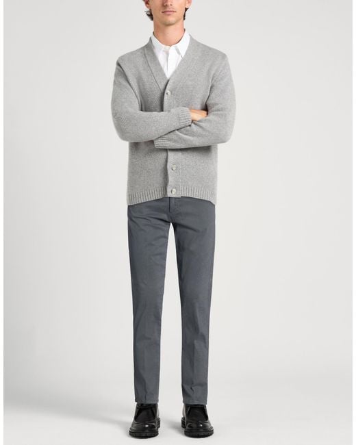 Berwich Gray Pants for men