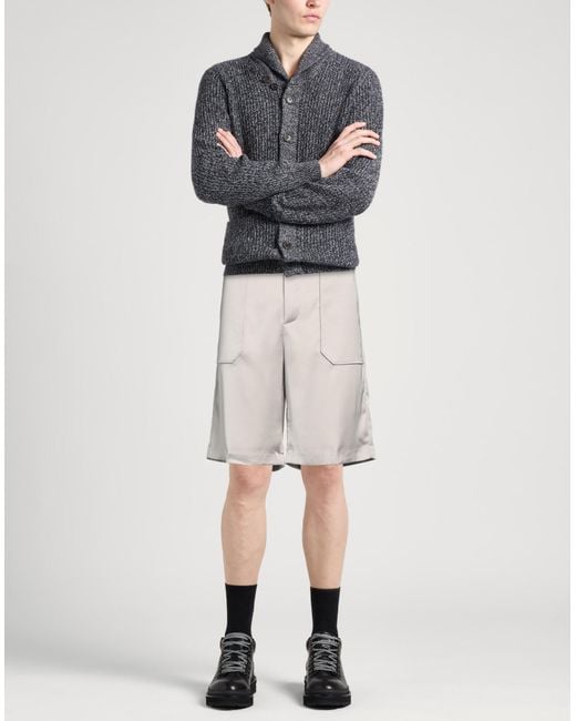 Roberto Collina Natural Shorts & Bermuda Shorts Polyester for men