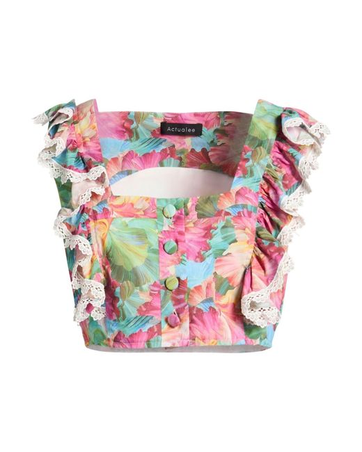 ACTUALEE Pink Tops