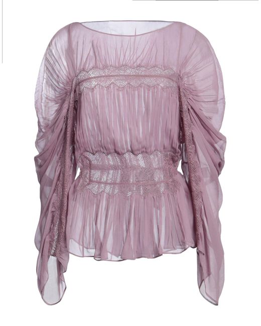 Alberta Ferretti Purple Top