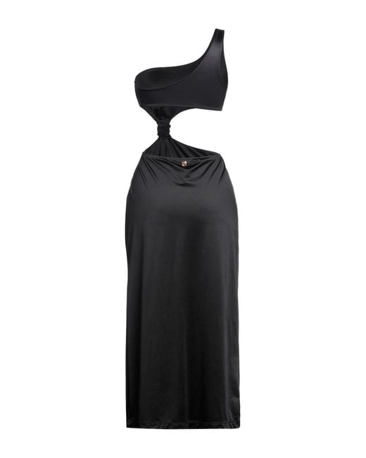 Versace Black Midi Dress